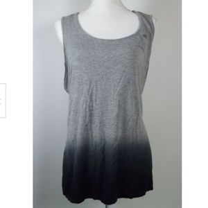 Flawless Tank Top Grey Blue Womans 1X